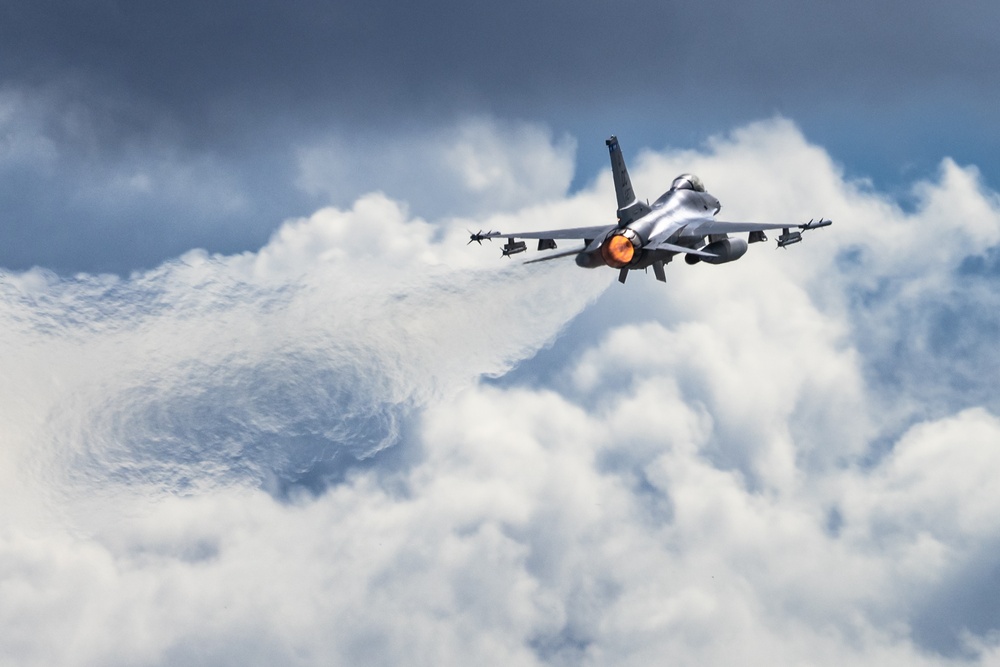 US fighters generate airpower at Andersen AFB US fighters generate airpower at Andersen AFB