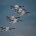 USAF Thunderbirds Soar over F.E. Warren AFB