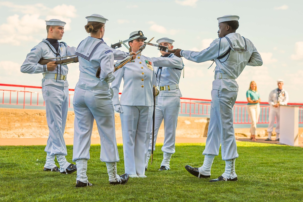 Sailors and RDML Brown Share Navy Week Mission Live on WDIO