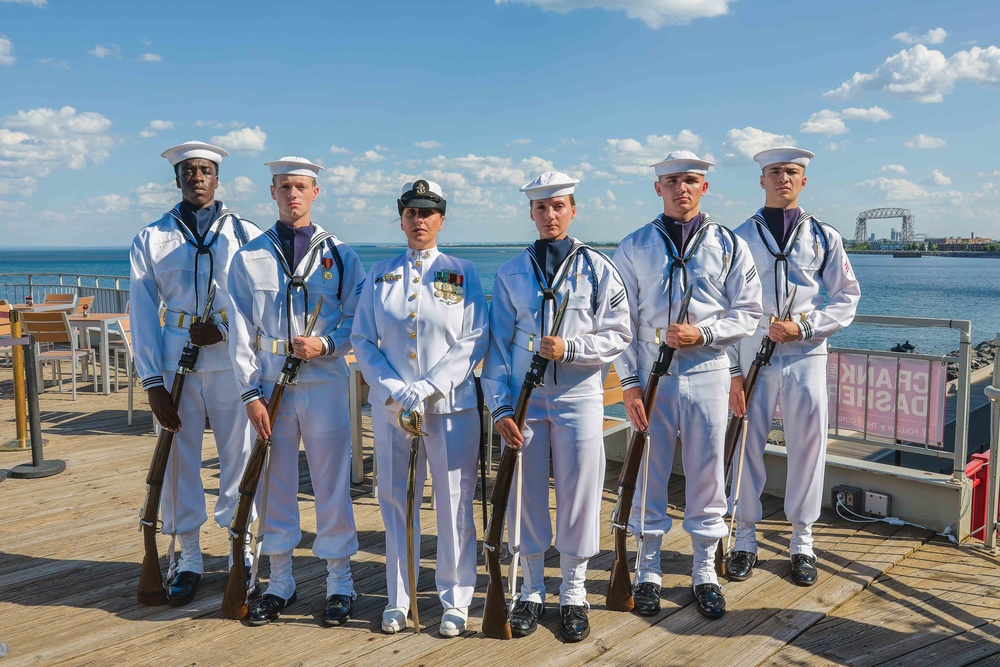 Sailors and RDML Brown Share Navy Week Mission Live on WDIO