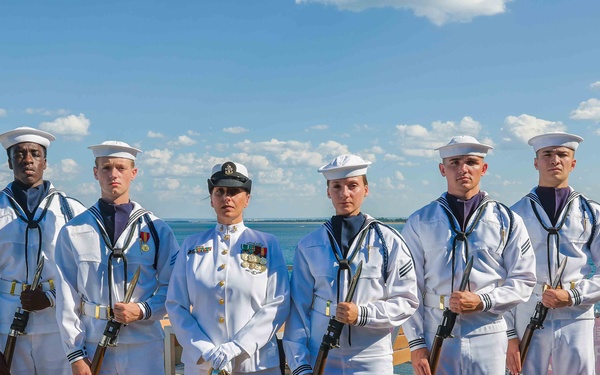 Sailors and RDML Brown Share Navy Week Mission Live on WDIO