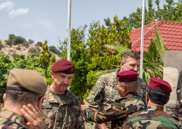 Coalition Advisors Visit Peshmerga Atrush Infantry Training Center