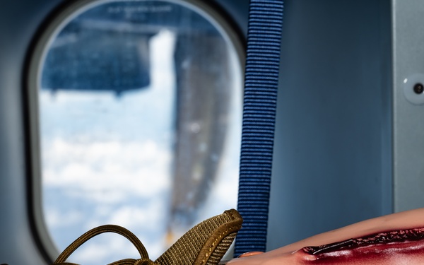 US, UK, AUS, NZ service members participate in AE training on RAF A400 during 2025 DLE
