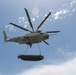 U.S. Marines with HMH-461 and 2nd DSB execute external lifts