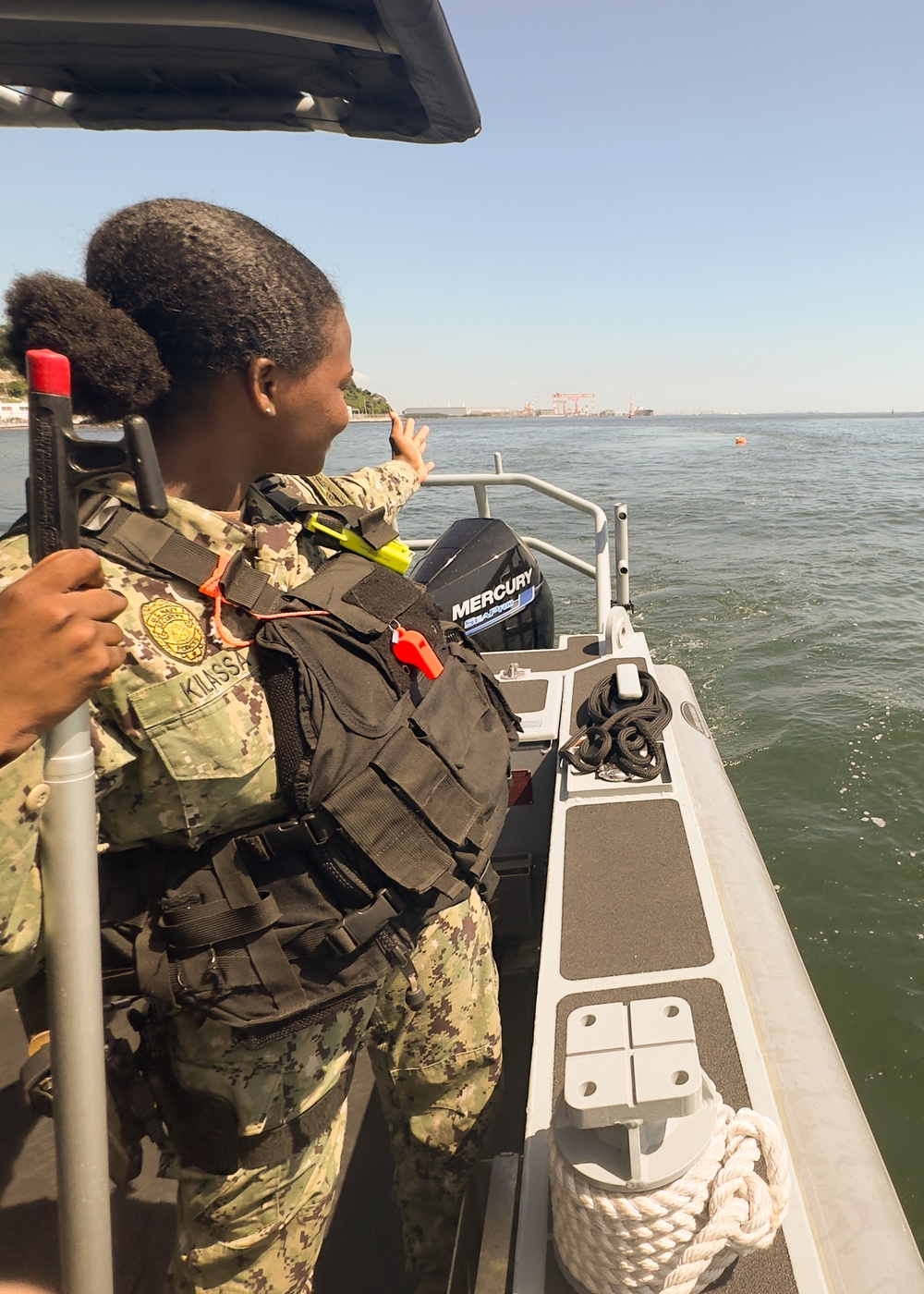 Harbor Patrol Man Overboard Training