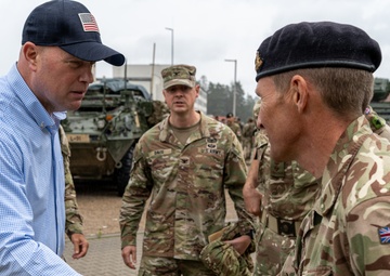 U.S. Ambassador To NATO Views Army Drone Countering Capabilities on the Eastern Flank
