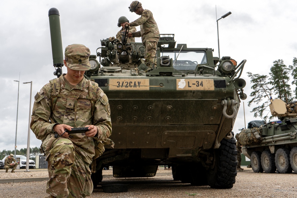 U.S. Ambassador To NATO Views Army Drone Countering Capabilities on the Eastern Flank