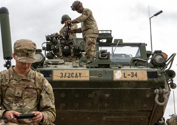 U.S. Ambassador To NATO Views Army Drone Countering Capabilities on the Eastern Flank