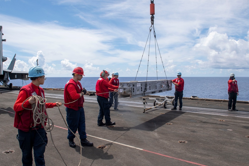 USS Carl Vinson (CVN 70) Conducts Routine Operations in the Pacific Ocean