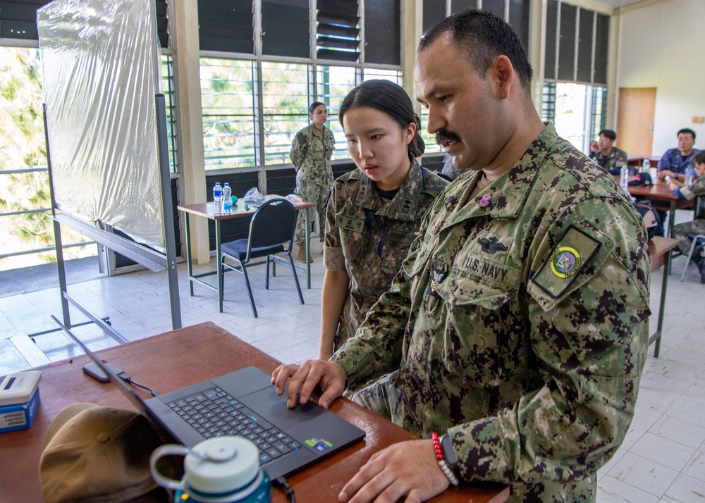 Medical First Responders from Partner Nations Participating in Pacific Partnership 2025 Conduct Ambulance Training in Lae, Papua New Guinea, July 2025