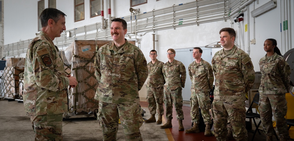 COMPACAF visits Andersen AFB Flightline Operations