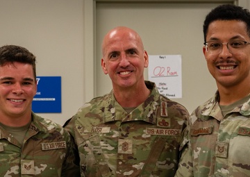 CMSAF visits Andersen AFB flightline operations