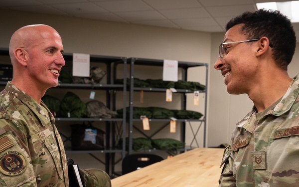 CMSAF visits Andersen AFB flightline operations