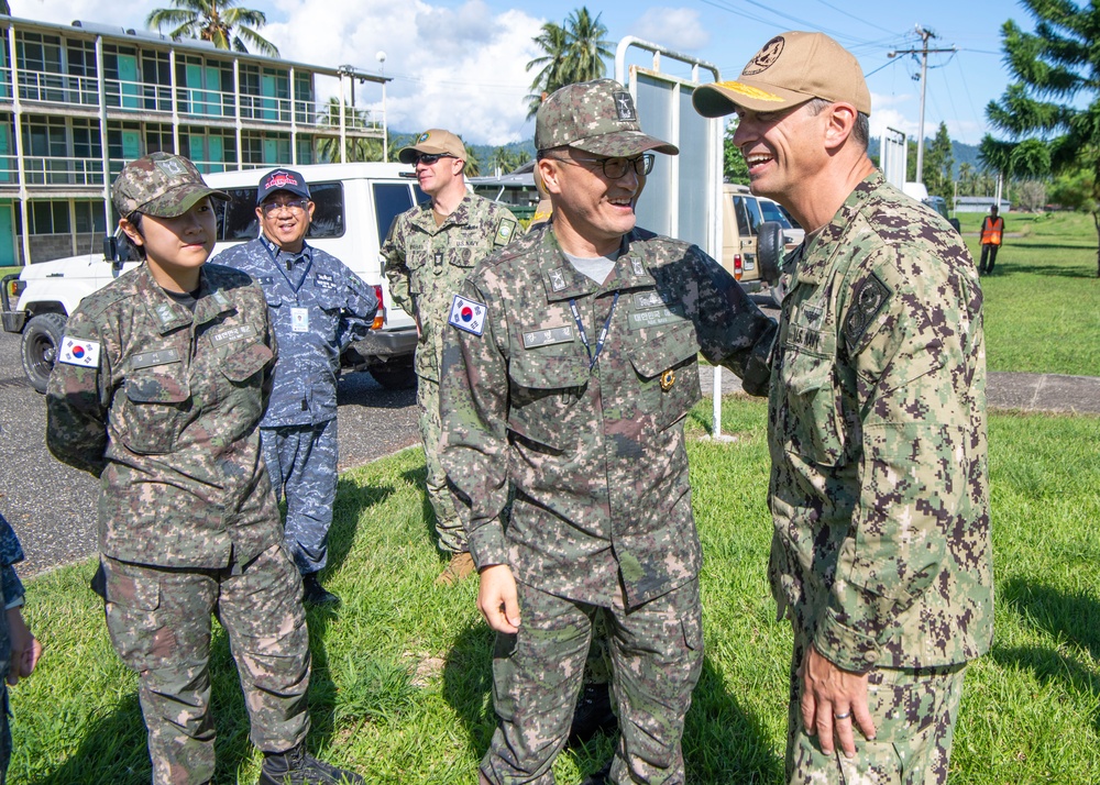Medical First Responders from Partner Nations Participating in Pacific Partnership 2025 Conduct Ambulance Training in Lae, Papua New Guinea, July 2025