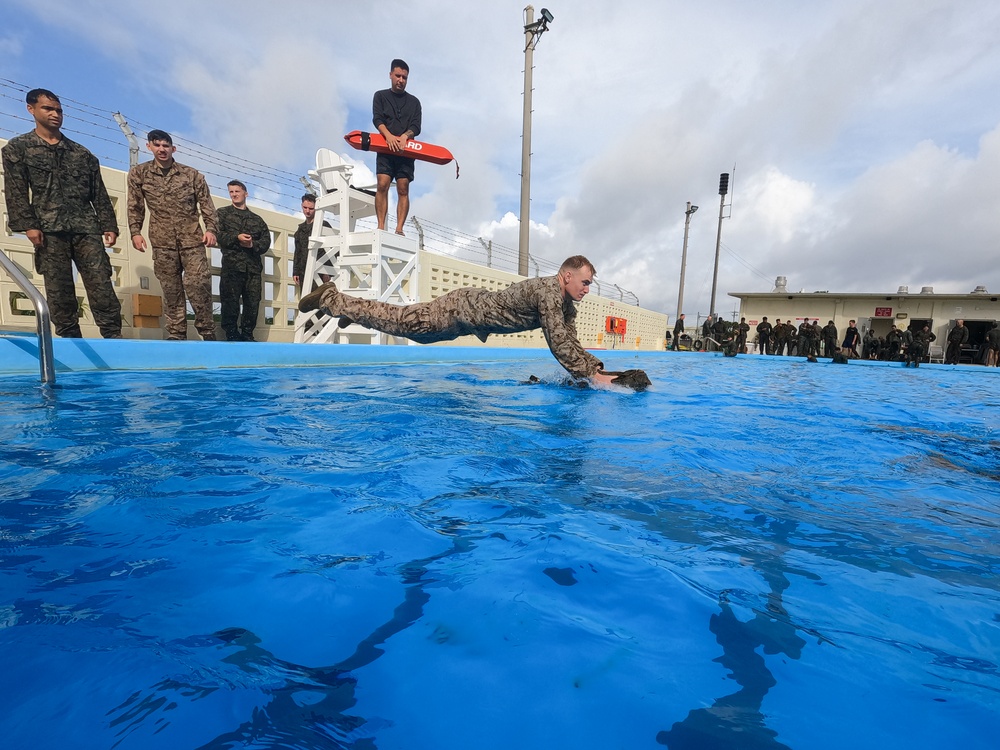 1st MAW hosts water survival qualification