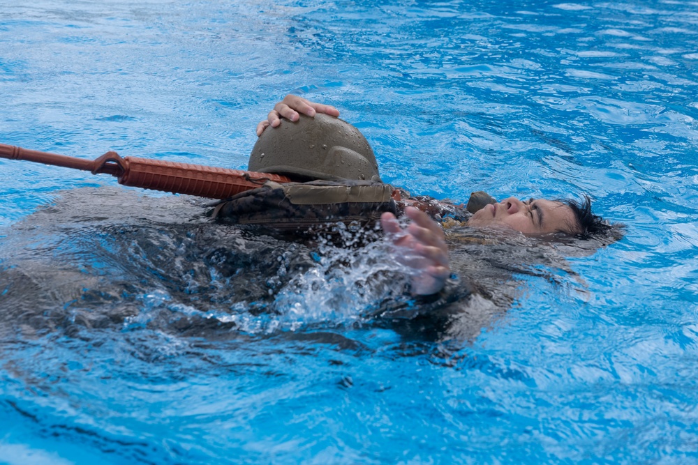 1st MAW hosts water survival qualification