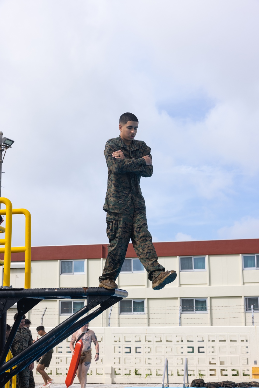 1st MAW hosts water survival qualification