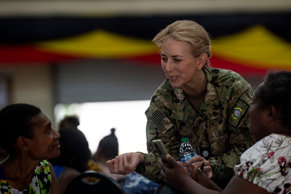 Pacific Partnership 2025 Leaders conduct Disaster Management and Women, Peace and Security symposium in Lae, Papua New Guinea, July 29, 2025