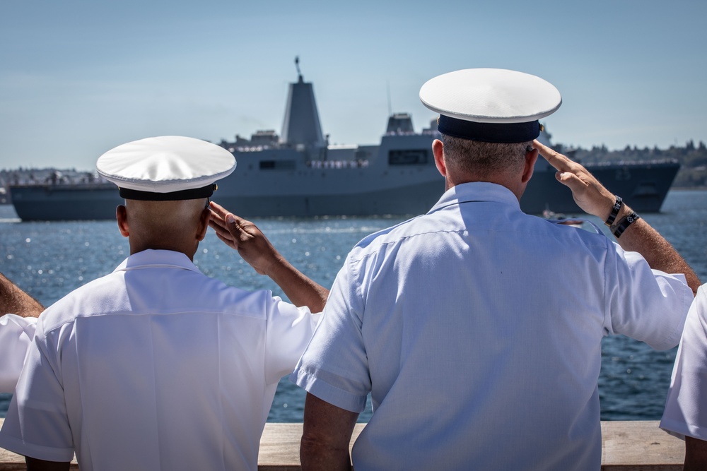 Opening Ceremony for Seattle Fleet Week 2025