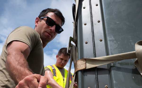 Airmen redeploy cargo in support of Exercise Bamboo Eagle 25-3