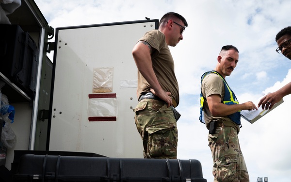 Airmen redeploy cargo in support of Exercise Bamboo Eagle 25-3