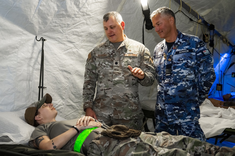 Allied chaplains unite during DLE 2025