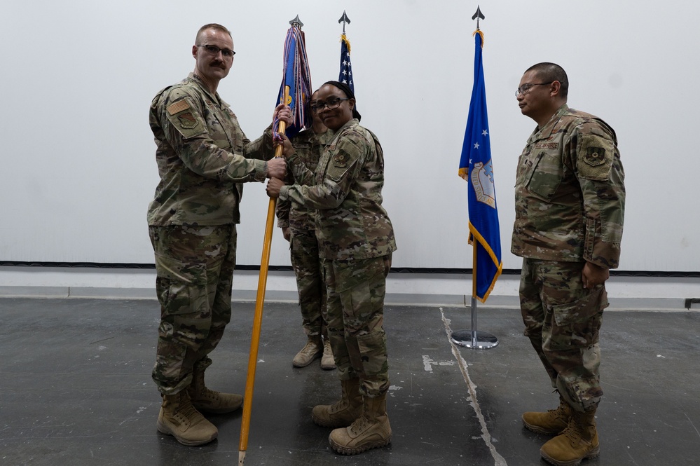 Penuliar takes command of the 379th ELRS