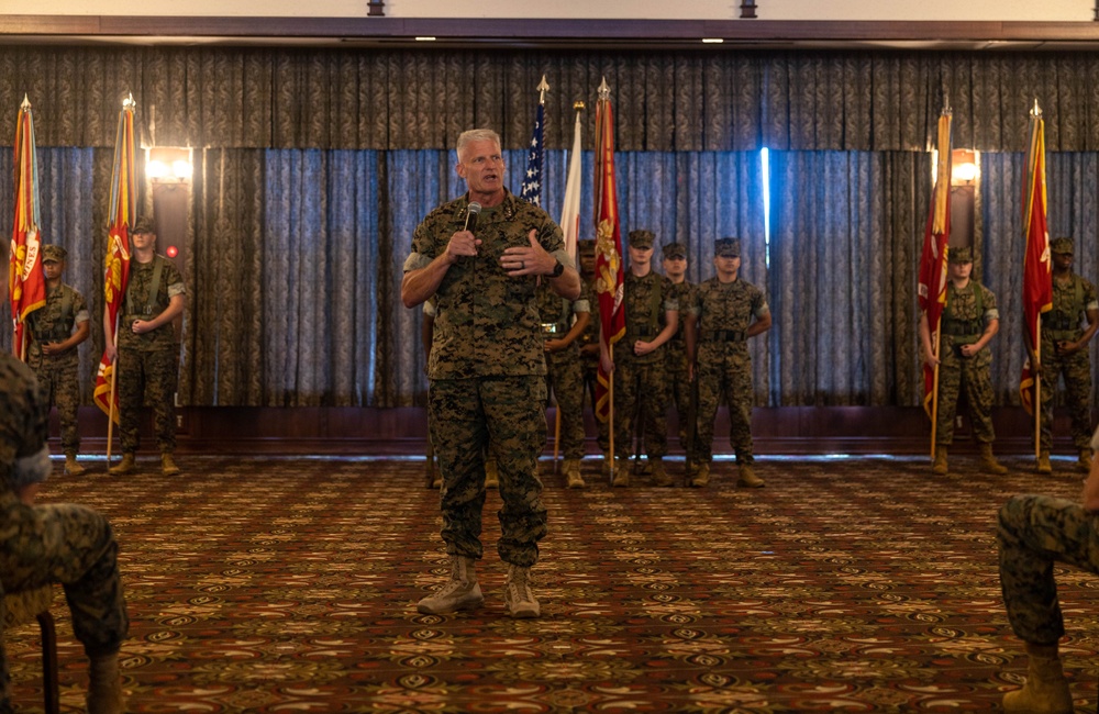 3d Marine Division Change of Command Ceremony