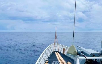 U.S. Coast Guard sorties for potential tsunami off Guam