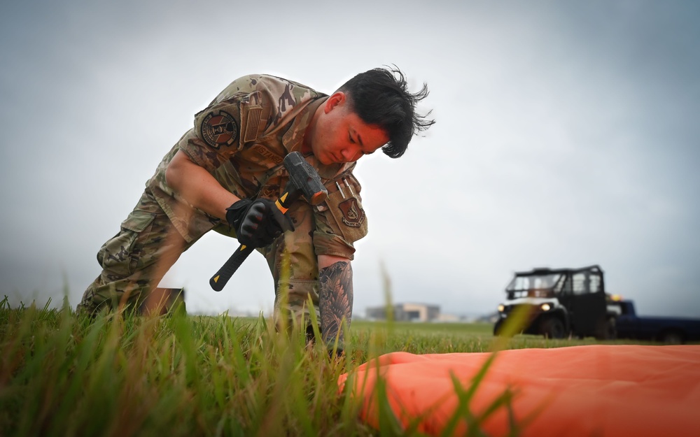 Against the current: Airman's split-second decision saves a life
