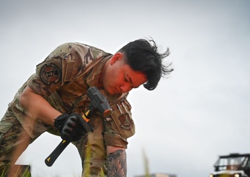 Against the current: Airman's split-second decision saves a life