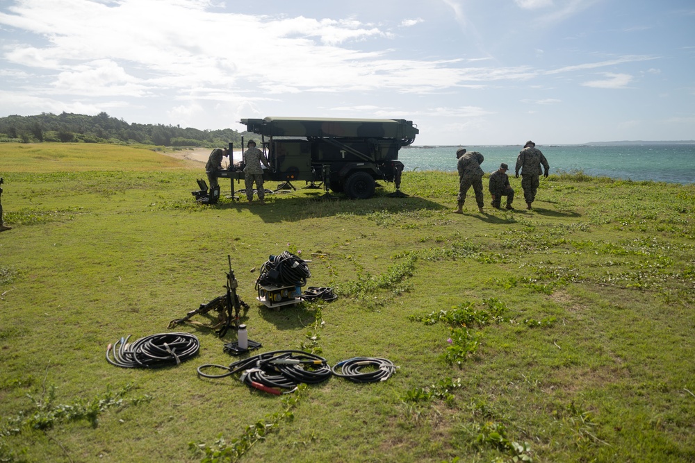 12th LAAB Execute a Tactical Air Surveillance Raid at Kin Blue