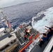  USCGC Myrtle Hazard (WPC 1139) delivers dinner to Station Apra Harbor crews underway