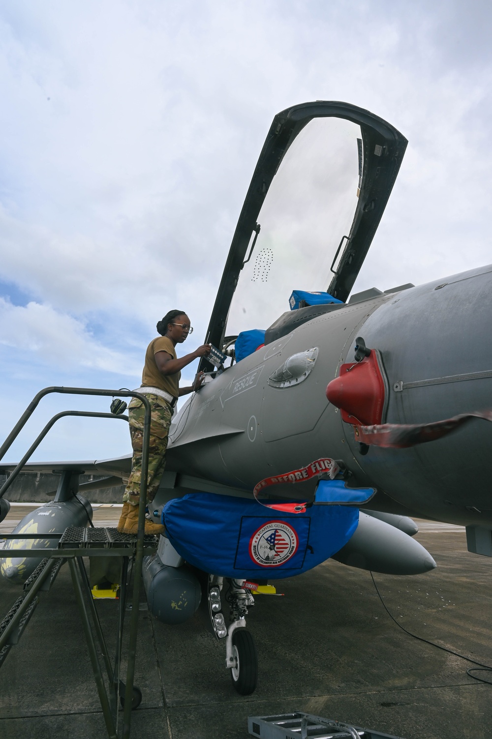 D.C. Air National Guard keeps F-16s flight-ready during REFORPAC