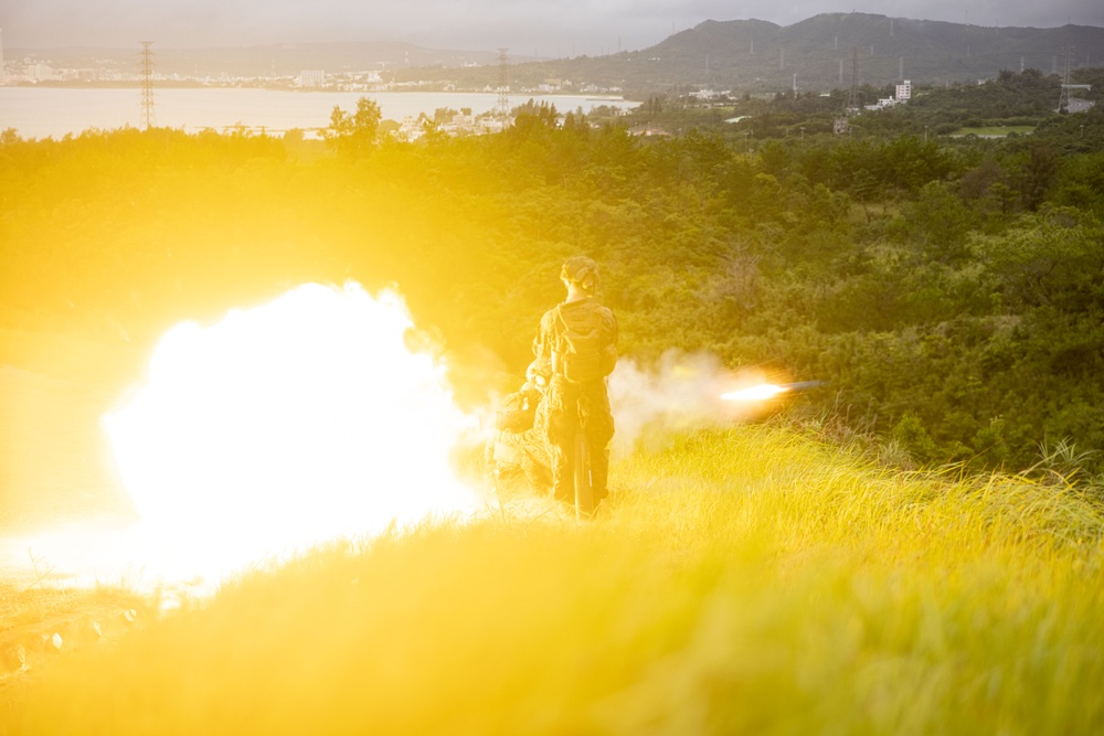 12th LCT Marines Execute a Live-Fire Range