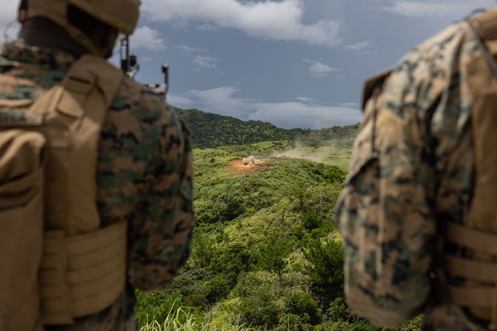 12th LCT Marines Execute a Live-Fire Range