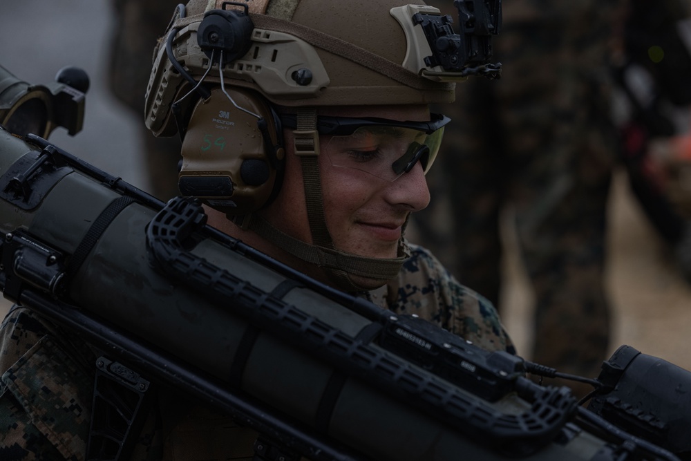 12th LCT Marines Execute a Live-Fire Range