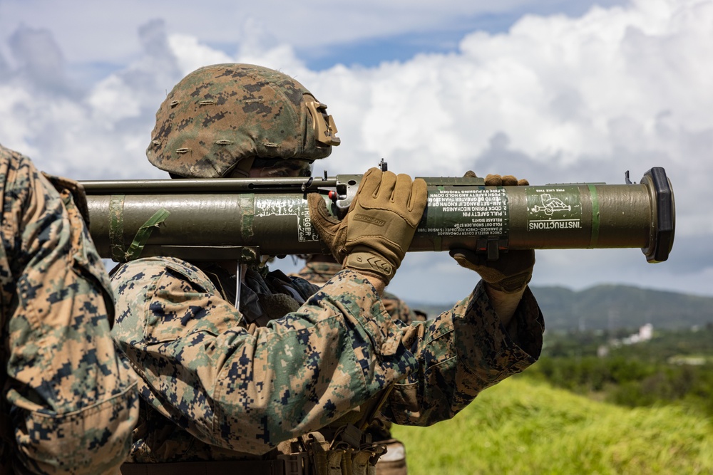 12th LCT Marines Execute a Live-Fire Range