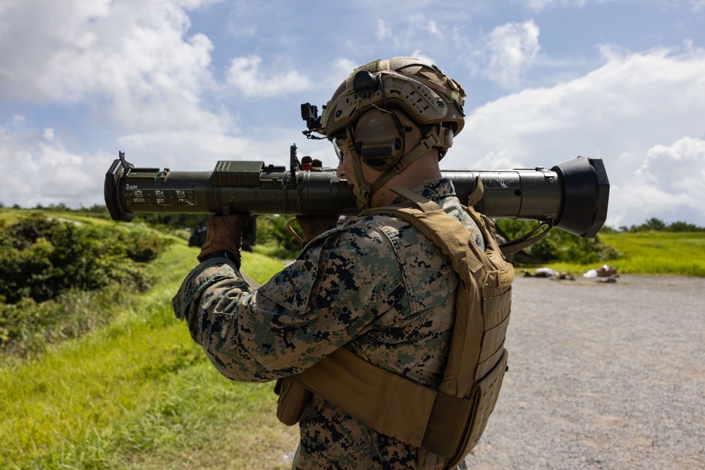 12th LCT Marines Execute a Live-Fire Range