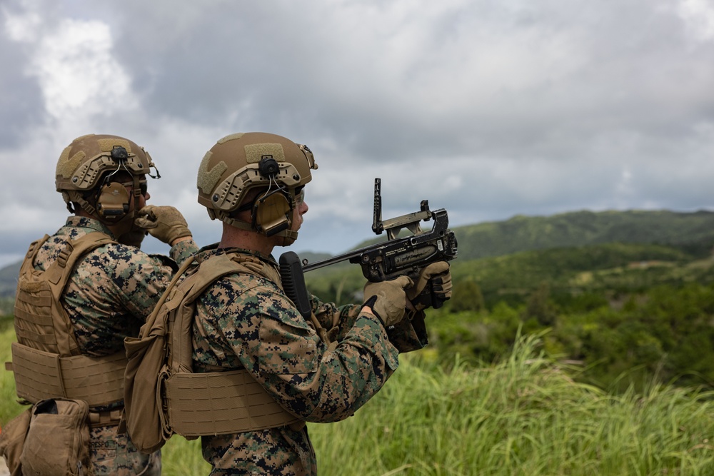 12th LCT Marines Execute a Live-Fire Range
