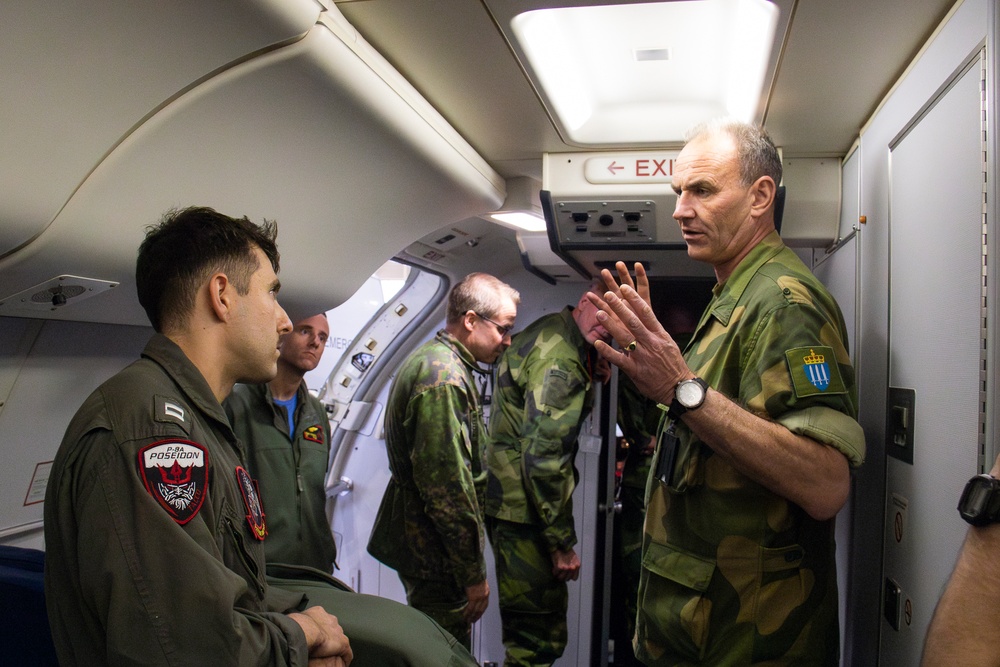 NORDEFCO Visits VP-46 at Keflavík Air Base