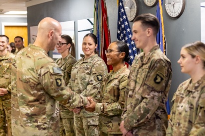 101st Airborne Division (Air Assault) Commander Coin Presentations to 101 Combat Aviation Brigade