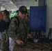 Sailors assigned to the USS John Finn conduct a small arms gun shoot in Diego Garcia