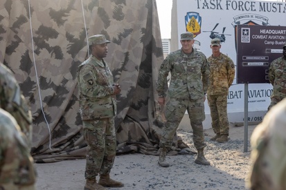 101st CAB T-Wall Unveiling