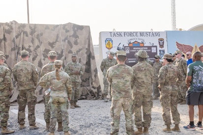 101st CAB T-Wall Unveiling