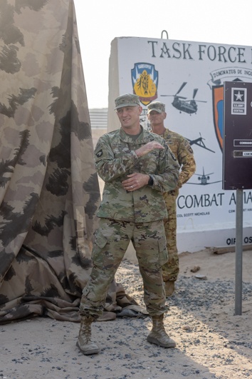 101st CAB T-Wall Unveiling