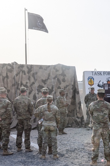 101st CAB T-Wall Unveiling