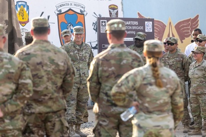 101st CAB T-Wall Unveiling