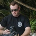 Sailors assigned to the USS John Finn conduct a beach cleanup in Diego Garcia