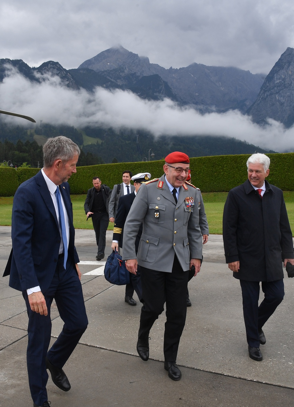 German Chief of Defence Visits the Marshall Center